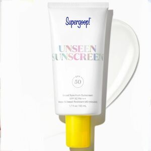 Supergoop! Unseen Sunscreen  SPF 50 Invisible Sun Protection 1.7 fl. oz. NEW